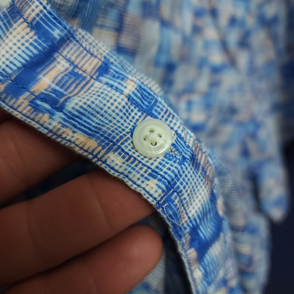 ROWM button down shirt 3XB - Picture 6 of 7